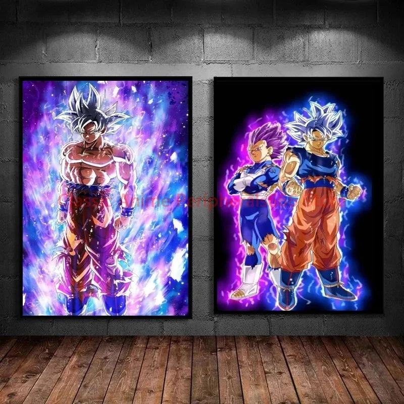 Canvas Wall Art Dragon Ball Goku Aesthetic Poster Room Home Decoration Paintings Hanging Classic Birthday Gifts Canvas Wall Art Dragon Ball Goku Aesthetic Poster Room Home Decoration Paintings Hanging Classic Birthday Gifts